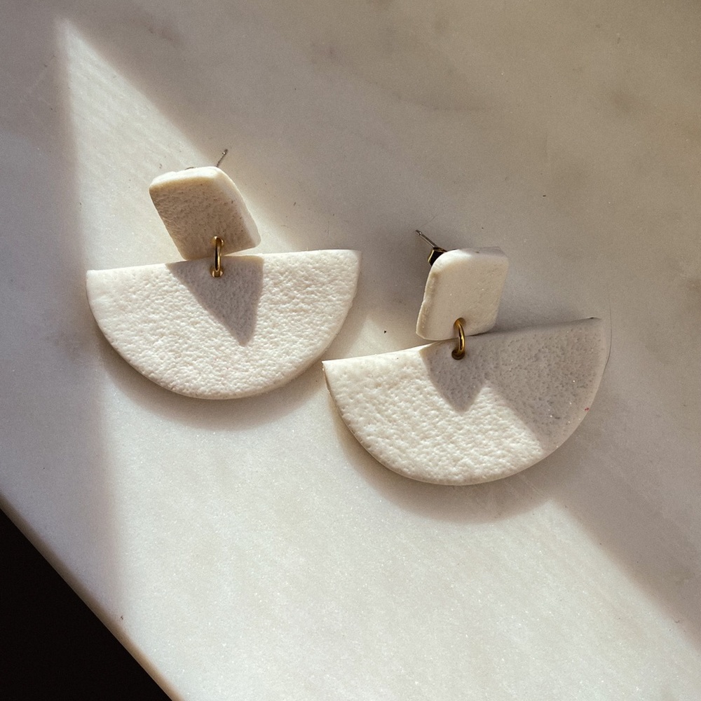 Citrus Dreams - polymer clay earrings